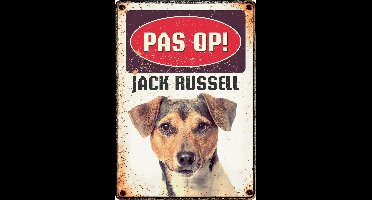 Plenty gifts waakbord blik jack russell - Default Title