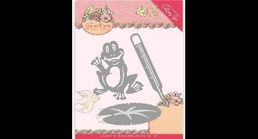 Mal - Yvonne Creations - Get Well Soon - Beterschap Kikker