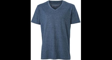 Fusible Systems - Heren James and Nicholson Heather T-Shirt (Donkerblauw)