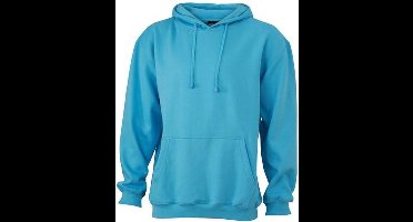 James and Nicholson Unisex Hooded Sweatshirt (Hemelsblauw)