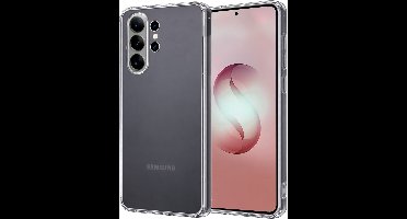 Hoesje - Geschikt voor Samsung Galaxy S26 Ultra - Sterk & Shockproof - Hoes Cover - Siliconen Case - Transparant