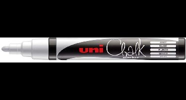 Krijtstift Uni-ball Chalk rond wit | Omdoos a 6 stuk | 6 stuks