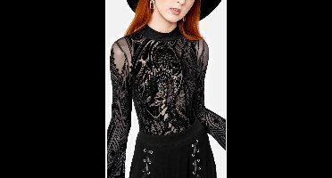 Restyle - Castle Guardian Bodysuit - 2XL - Zwart