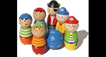 Simply For Kids 22107 Houten Kegelspel Piraten