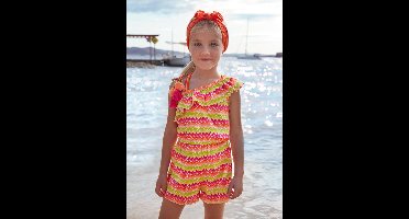 MAYORAL - T-shirt - Maat 104 - Meisjes - Meerkleurig -