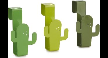 Balvi keukenkasthaakjes Cactus x3 metaal