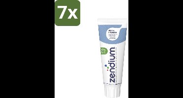 7 x Zendium - Tandpasta - Fresh+ White - 75 ml - Zendium Tandpasta - Fresh+ White - Tandpasta Witte Tanden - Tandpasta Met Fluoride - Tandpasta Voor Volwassenen