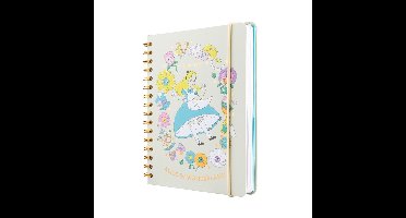 Grupo Erik Disney Alice In Wonderland - 2026/2027 Week To View A5 12 Months Academic Schoolagenda - Multicolours