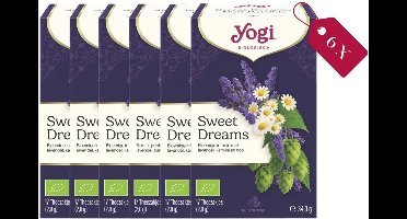 Yogi Sweet Dreams Tea Bio - tray: 6 stuks