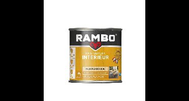 Rambo Pantserlak Interieur - Transparant Zijdeglans - Houtnerf Zichtbaar - Kleurloos - 1.25L