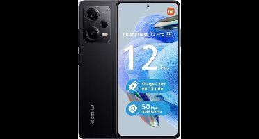 Xiaomi Redmi Note 12 Pro 5G - 6GB/128GB - Midnight Black