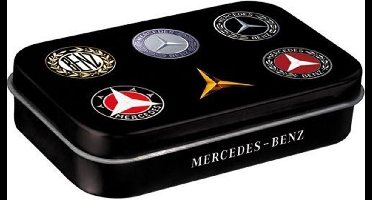 Mercedes Benz Logo's - Mint Box - Pepermunt Blik XL