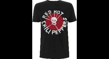 Red Hot Chili Peppers - Flea Skull Heren T-shirt - M - Zwart