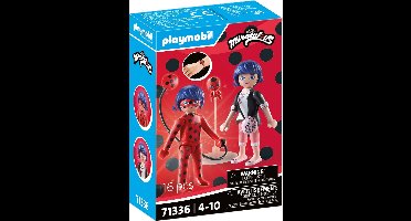 PLAYMOBIL Miraculous: Marinette & Ladybug - 71336