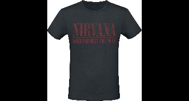 Nirvana Something In The Way Heren T-shirt - zwart - M