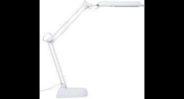 MAULatlantic Bureaulamp - LED - Zwart - Kantelbare Lampkop - Tafellamp - Stevige Voet