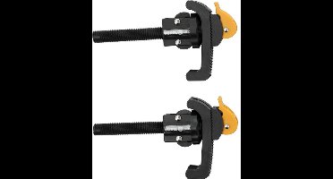 Vorel - Werkbankklemmen - 2 stuks - Snelspanner - Nylon