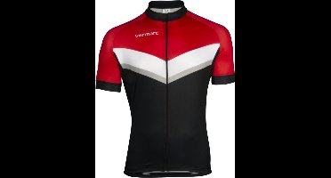 Vermarc Sports Fietsshirt Vermarc Puntino Spl Trui Km Lr Zwart/Rood - Maat: S, Kleur: Rood