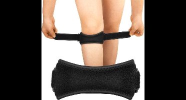 Scoby - Patellaband - Kniebrace - Sportondersteuning - Knee Strap - Verstelbaar - Zwart