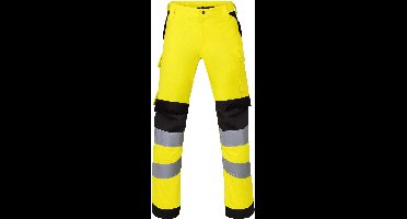 HAVEP Werkbroek Multiprotector 80572 - Fluo Geel/Charcoal - 58