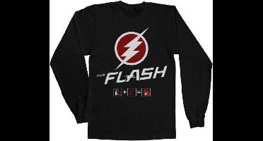 DC Comics The Flash Longsleeve shirt -2XL- Riddle Zwart