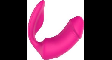 Dubbele Vibrator in Penis Vorm - Roze