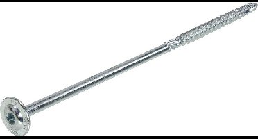 Dynaplus - Torx 40 Tellerkop schroeven - 10 x 300mm - Verzinkt - Deeldraad (25 stuks)