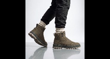 Palladium Pallashock Warm WP - Heren Winter Laarzen Gevoerd Groen 74351-282-M , Maat: EU 41 US 8