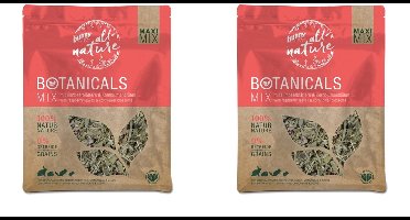 Bunny Nature Botanicals Maxi Mix Frambozenblad 400 gram - 2 stuks - Multipack