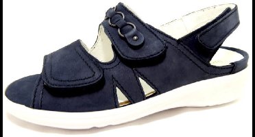 Waldläufer dames sandalen blauw maat 37.5