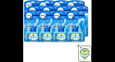 12 x Ambi Pur 3volution - Bermuda Vibes Navulling - Luchtverfrisser - 20 ml - Grootverpakking - Vaatwasstrips - Luchtverfrisser - Oceaan Geur - Geurverspreiding - Geurapparaat - Geur Sfeer