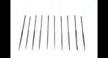 Vorel Metaalvijlen Set 10 Stuks Fijne Tand