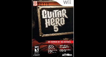 Guitar Hero 5 Standalone Game /Wii
