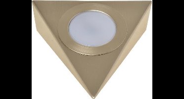 LED Driehoekspot/Keukenspot RVS geborsteld