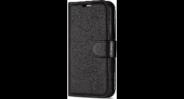 Hoesje Geschikt voor Samsung S21 Plus/book case met pasjeshouder hoge kwaliteit Zwart