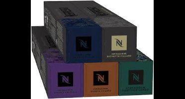 Nespresso Intens pakket – Koffie cups 50 capsules