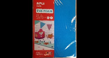 Rubberplaten Apli Kids 210x297x2mm assortiment 10 vel