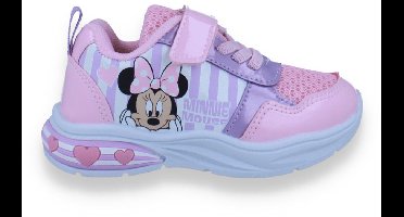 Minnie Mouse Meisjes Sneaker Met Lichtjes | Roze | Maat: 28