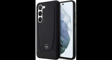 Mercedes-Benz New Urban Back Case - Geschikt voor Samsung Galaxy S23 (S911) - Zwart