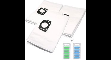10x Propex compatibel Kärcher 2.863-006.0 / 28630060 stofzuigerzakken + 10 geurstaafjes (Propex Parts)