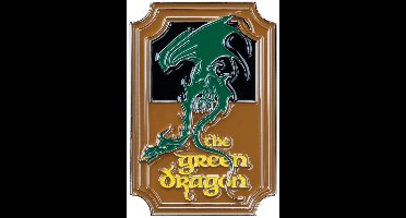 WETA Workshop Lord of the Rings Magnet The Green Dragon (Enamel) 7 cm Magnets
