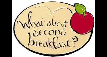 WETA Workshop Lord of the Rings Magnet What About Second Breakfast? (Enamel) 7 cm Magnets