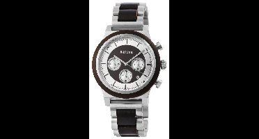 Raptor Limited herenhorloge roestvrij staal Brios, zilverkleurig, datumweergave