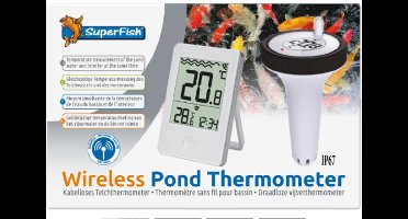 Draadloze Vijverthermometer Superfish - Digitaal en Draadloos