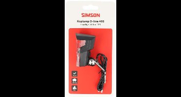 Simson koplamp Aurora D-line 40S - Dynamo