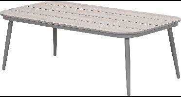 Garden Impressions Margriet lounge tuintafel - 130x70 cm - taupe