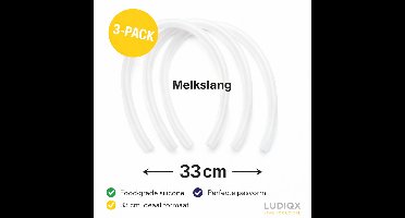 Melkslang / Cappuccino slang - 3-Pack voor JURA / Longhi / Melitta / Nivona