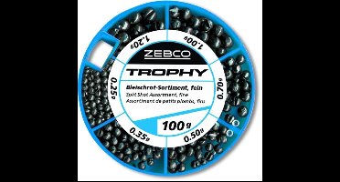 Zebco Split Shot Assortiment - Maat : Coarse (100g)