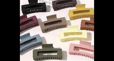 Haarclips Premium - 9 Stuks - Haarklem - Haarklemmen Dames - Bananenklem - Haarspeld - Haarklauw - Haarklem Groot - Haarclip - Haarclip Groot - Haarspelden Dames - Kerst Cadeau - Black Friday - Sinterklaas Cadeautjes