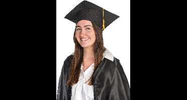 Vegaoo - Academische pet voor volwassenen
